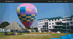 Desktop Screenshot of dpsgreaterranchi.com